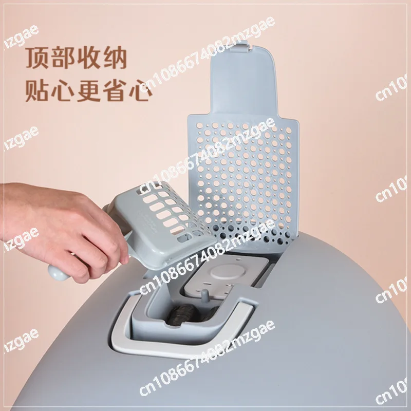 Коробка для кошачьего туалета закрытый большой ящик с функцией умного