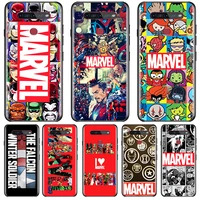 marvel avengers logo phone lg k92 k42 k22 k71 k61 k51s k41s k30 k20 2019 q60 v60 v50s g8s g8 x silicone tpu cover
