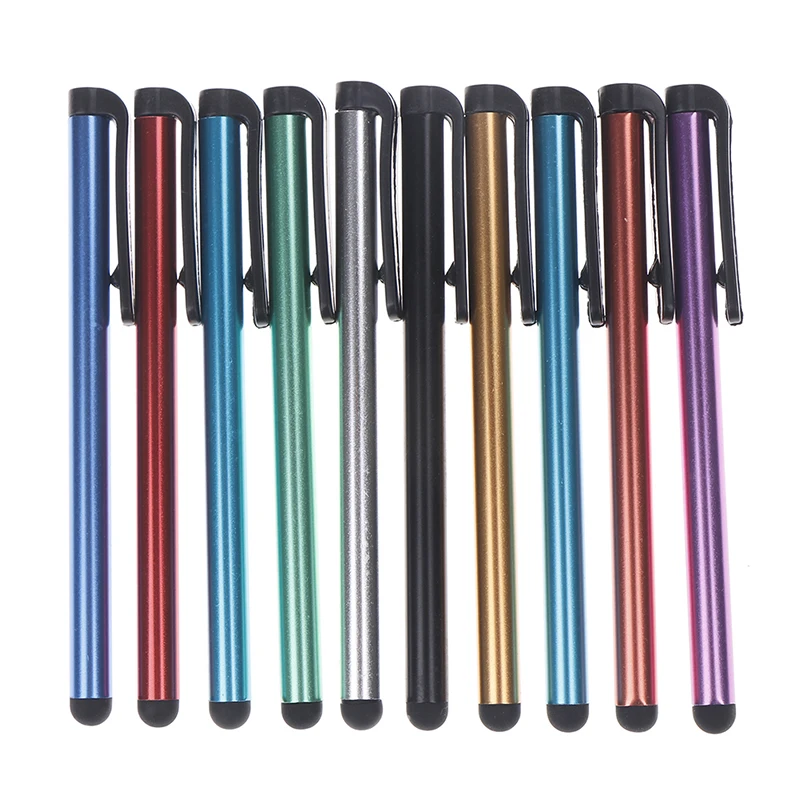 

5Pcs/lot Universal Capacitive Touch Screen Stylus Pen For All Pad Phone PC Tablet Aluminium Alloy Metal Stylus Touch Screen Pen