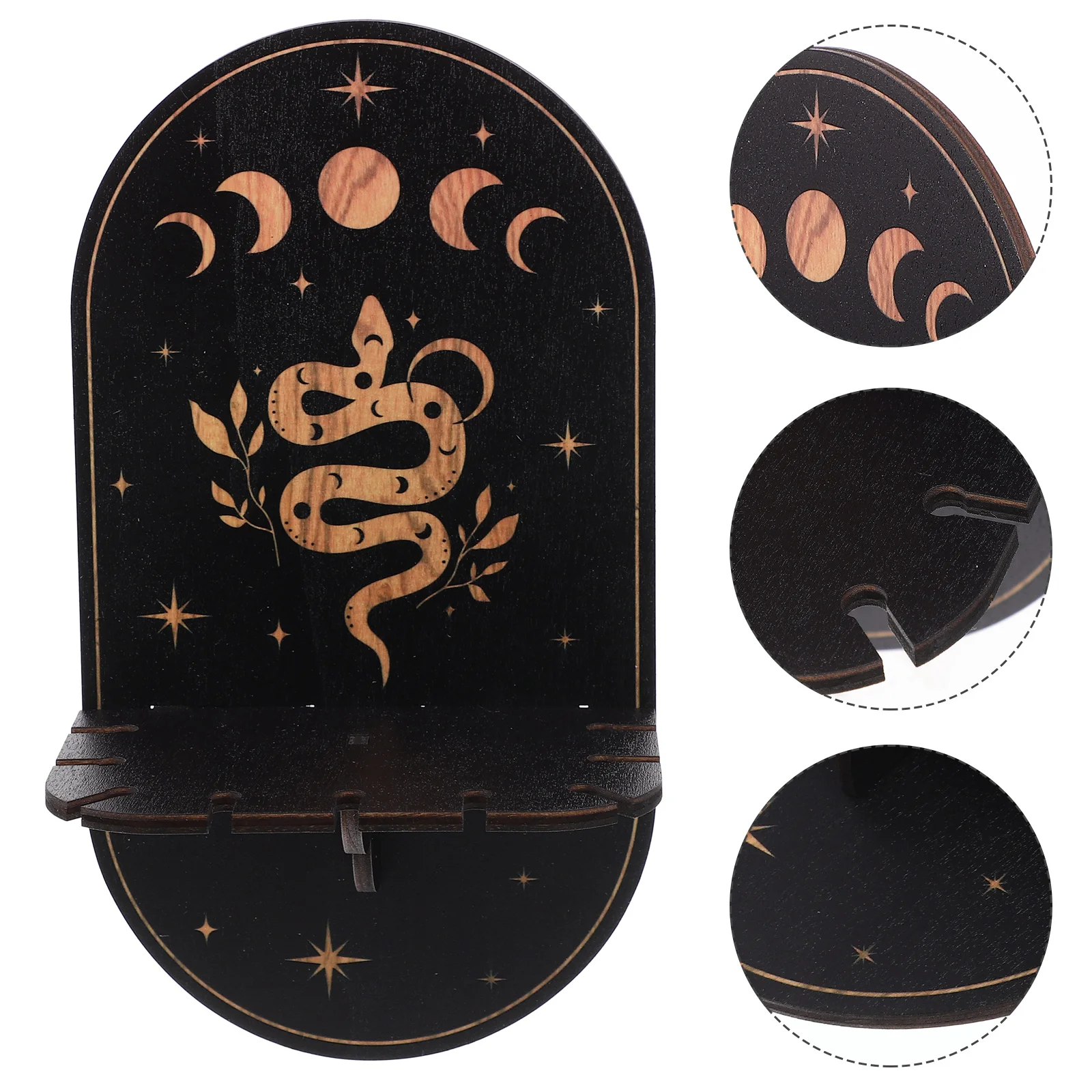 

Living Room Decorative Wall Display Stand Crystal Display Shelf Stones Display Shelf Crystal Stones Wall Shelf