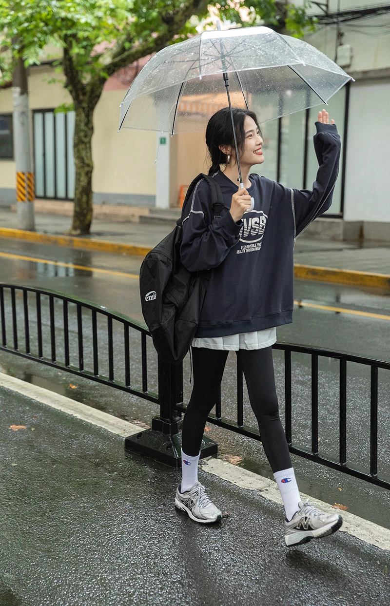 

Pants women's trousers ninth pants casual all-match tight-fitting bottoming outer wear is thin