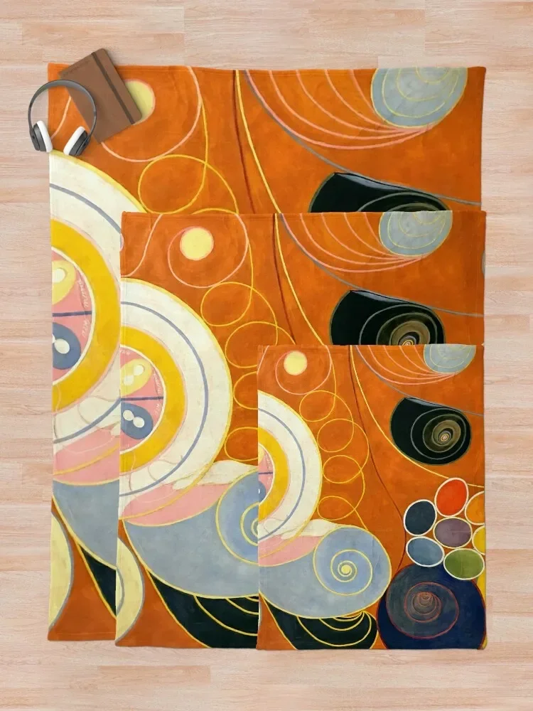 Hilma af Klint The Ten Largest No. 03 Молодь Группа IV Плед Постельное белье на диван Одеяла