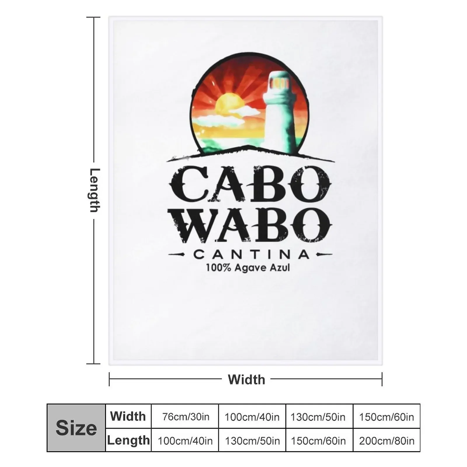 Уютный плед Cantina Cabo Wabo для кровати, дивана, кресла (art.: 3920da79df315) - 3920da79df315
