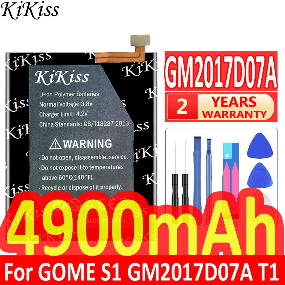 Аккумулятор KiKiss для GOME U9/U7mini U7 mini/U7/S1/K1/note C72/T1 GM2017D07A 2016G68A аккумулятор + номер