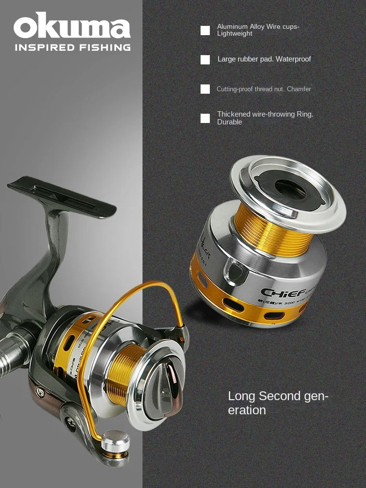 

Okuma Chief CHF II спиннинговая катушка