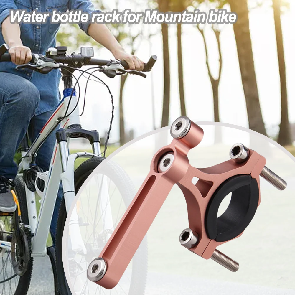 

1pc Bicycle Water Cup Holder With Wrench Bumper Bicycle Conversion Seat Aluminum Alloy Bike Accessories 7.9*7*1.5 Cm