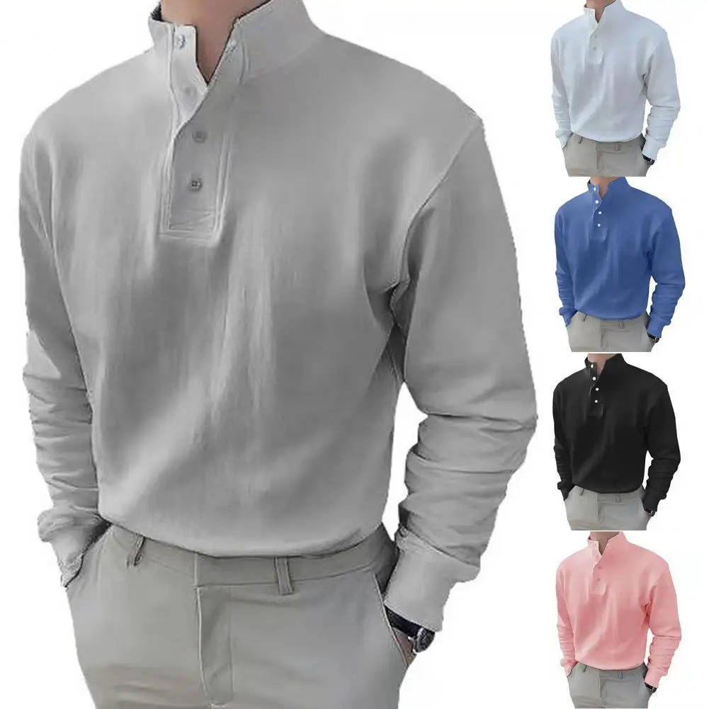 

Soft Fabulous Long Sleeve Summer T-shirt Young Summer T-shirt Solid Color for Interview