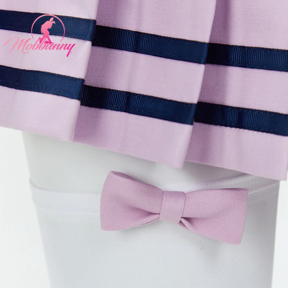 Костюм для отдыха Mobbunny PM фиолетовый боди Матросская униформа плиссированная