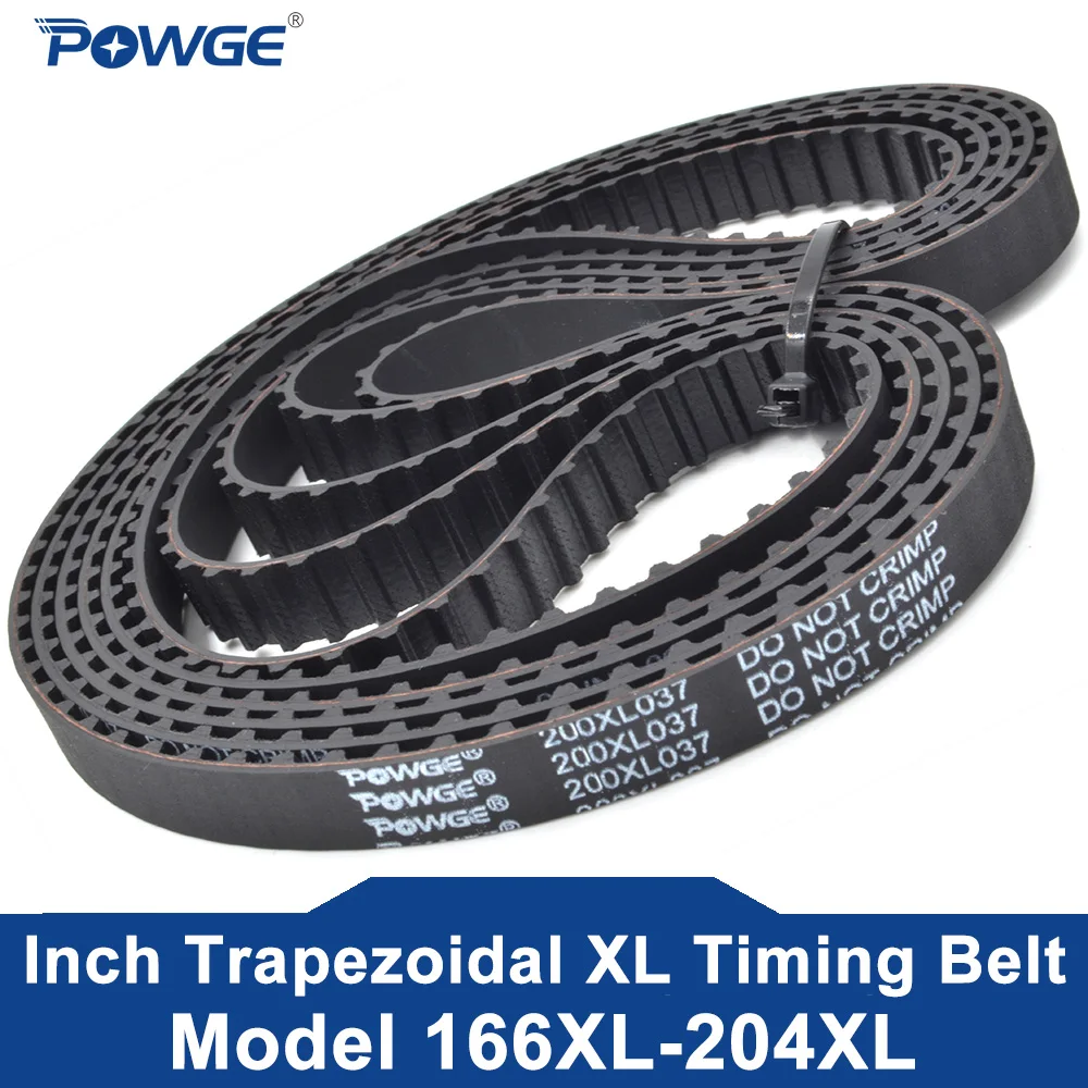 

POWGE 5 шт. XL Ремень ГРМ Lp = 166 168 170 172 174 176 178 180 182 184 186 188 190 192 192 196 198 200 202 204 Ширина 5-38 мм Резина