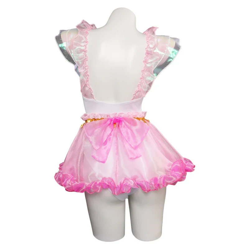 Фото Moon Chibiusa Косплей saior купальный костюм летнее платье купальники наряды для женщин для взрослых Хэллоуин карнавал костюм №4