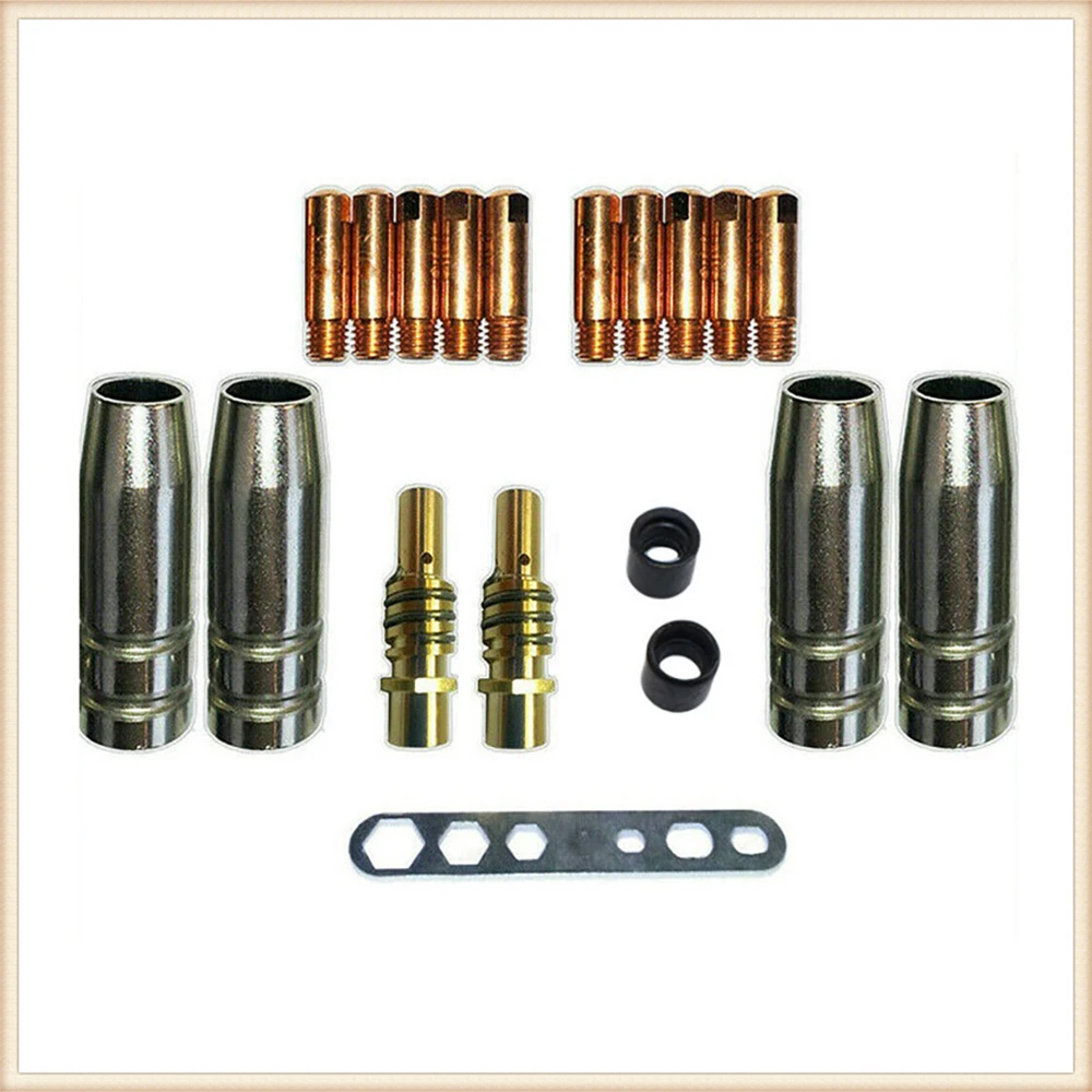 

Набор деталей для сварочных горелок, комплект аксессуаров 19 шт./компл.