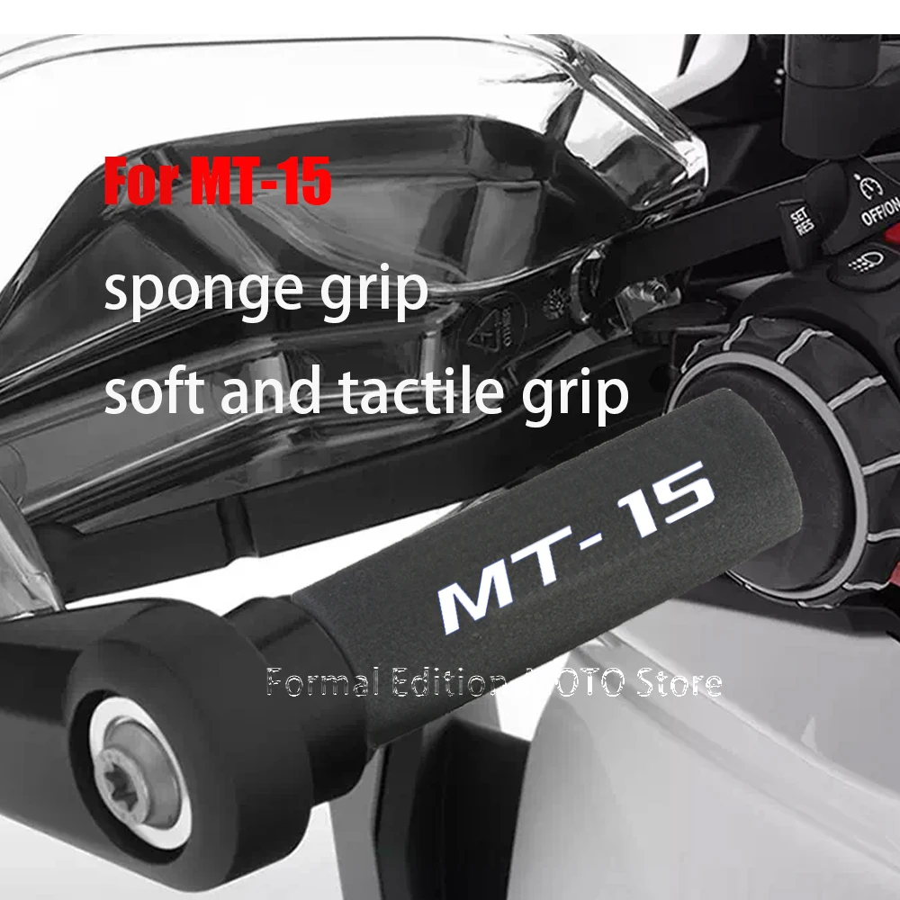 

For MT-15 Sponge Grip Motorcycle Handlebar Grips Anti Vibration for MT-15 Accessories