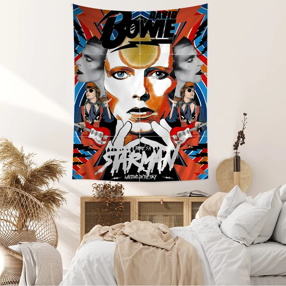D-David_B-Bowie DIY настенный гобелен для гостиной дома и общежития Декор Настенный декор