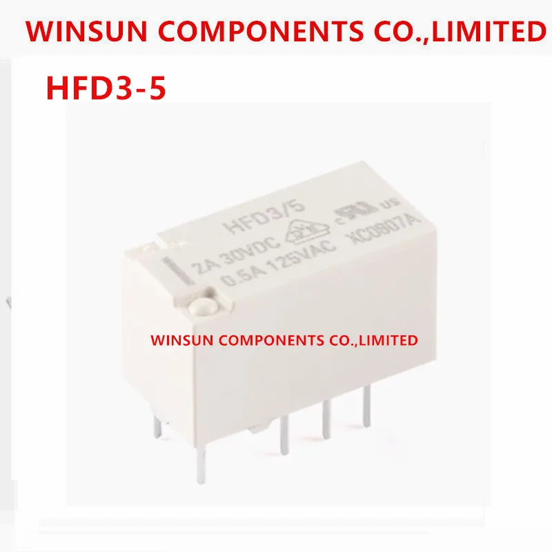 (5 шт.) 100% новое импортное оригинальное реле HFD3/3/5/12/24 3/5/12/24 В постоянного тока