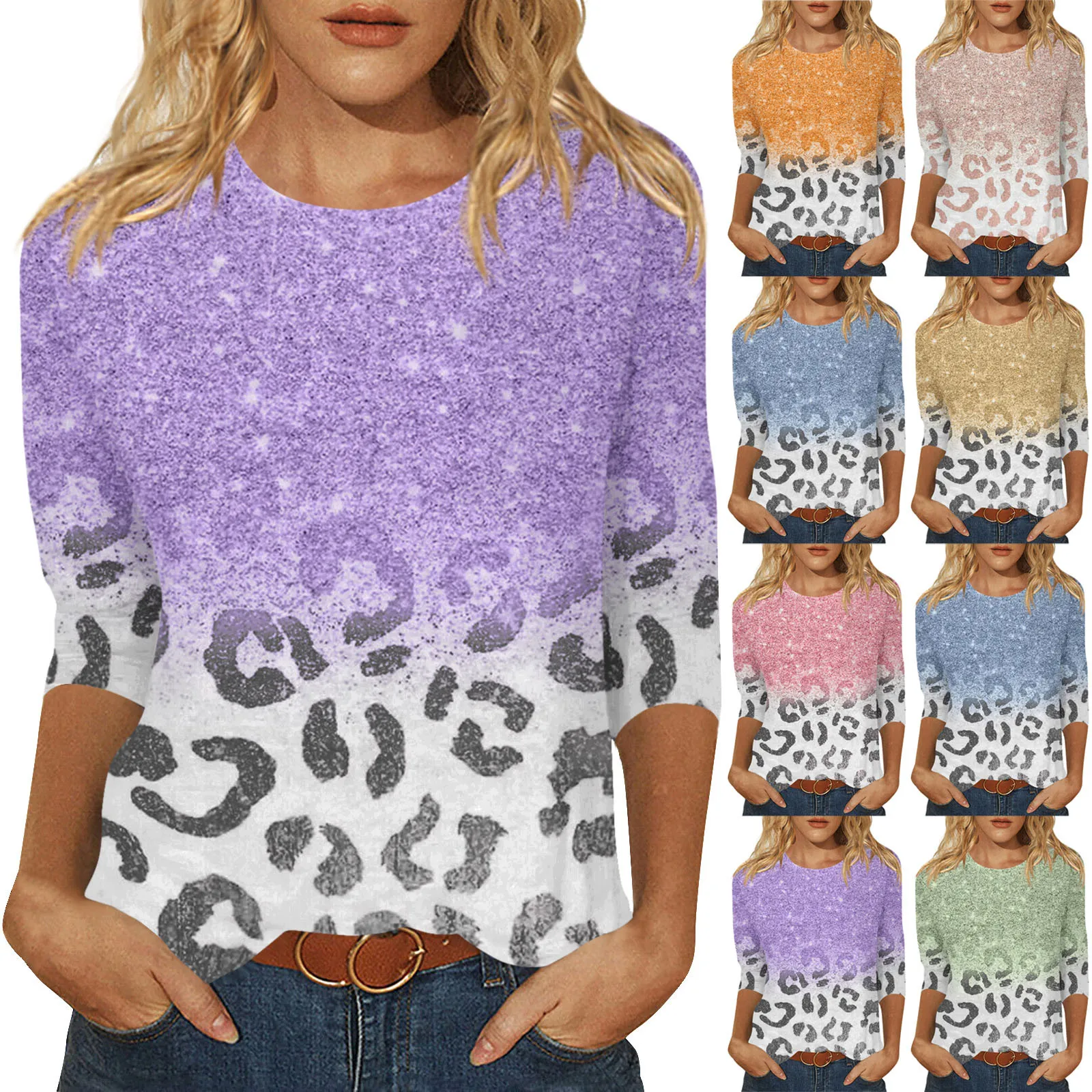 

Женская футболка с длинным рукавом, принтом и длинным рукавом