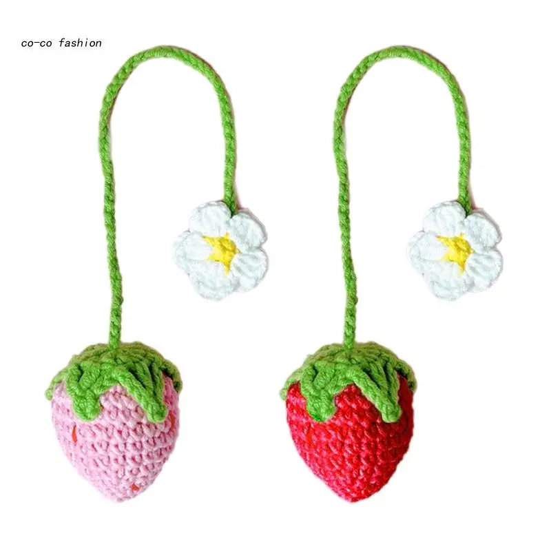 

517B прекрасные подвесные Подвески для автомобильных зеркал украшения ручной работы вязаное Автомобильное Зеркало Подвеска для автомобиля заднего вида