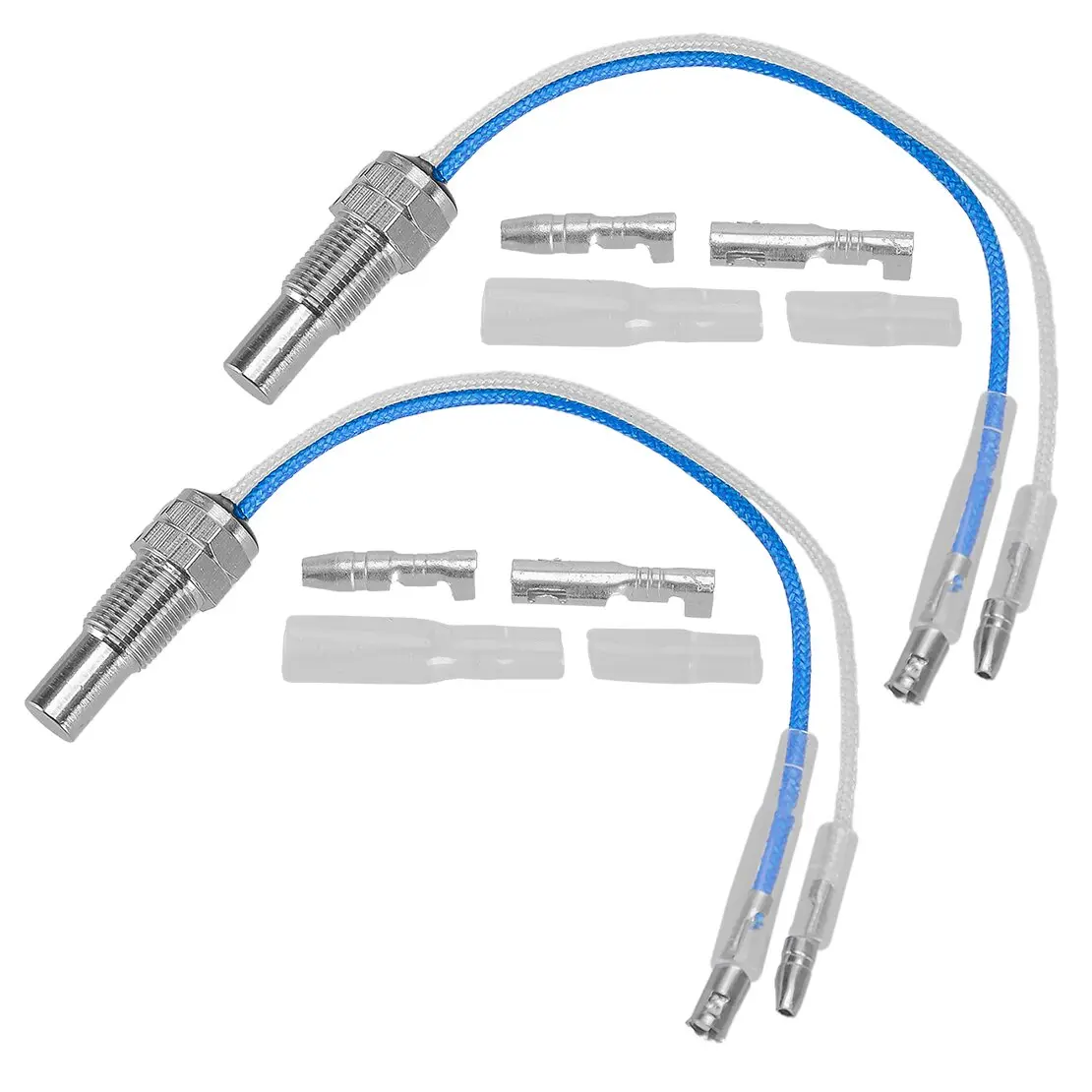 Универсальный Автомобильный датчик температуры воды и масла 2 комплекта 1/8 NPT
