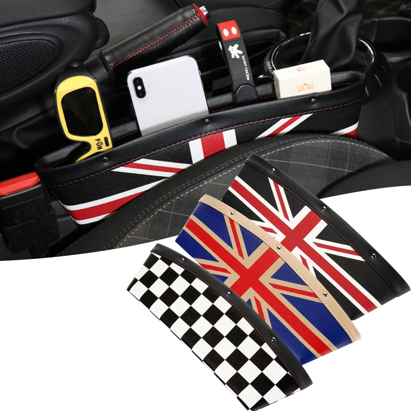 

Car Seat Slit Gap Anti-Leak Pocket Storage Box For Mini Cooper S JCW R56 R50 F56 R53 F55 R60 F54 R57 R58 R59 F57 F60 Clubman