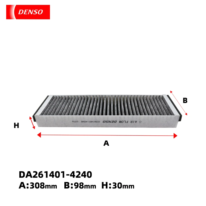 DENSO Cabln air fl ter 4240 Подходит для Audi A6/A6L/RS6