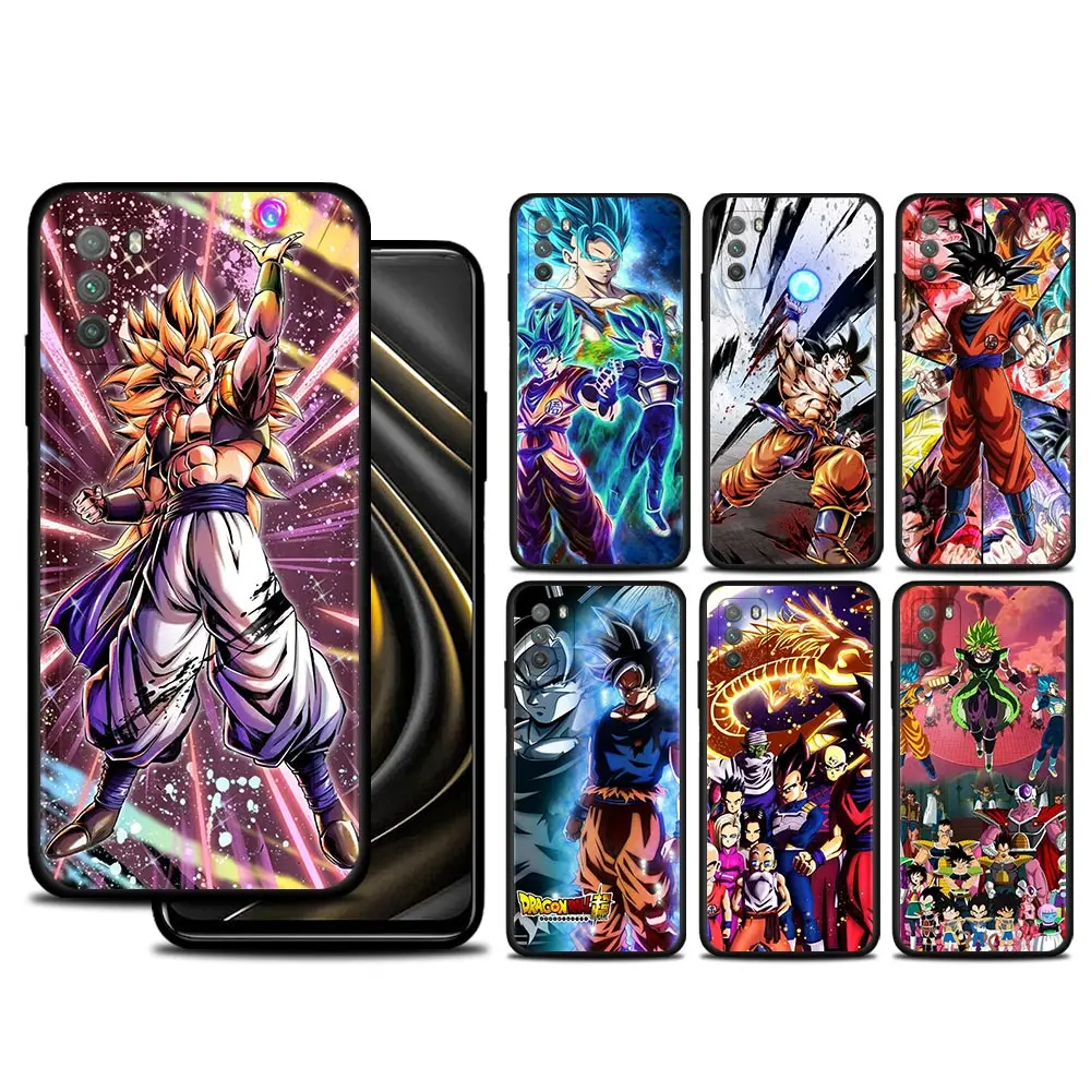 

Japan Anime Dragon Ball Phone Case For Xiaomi POCO X3 X4 NFC M3 M4 pro Cover for MI 12 12X 12 10T Pro 11T 11 Note 10 Lite Funda