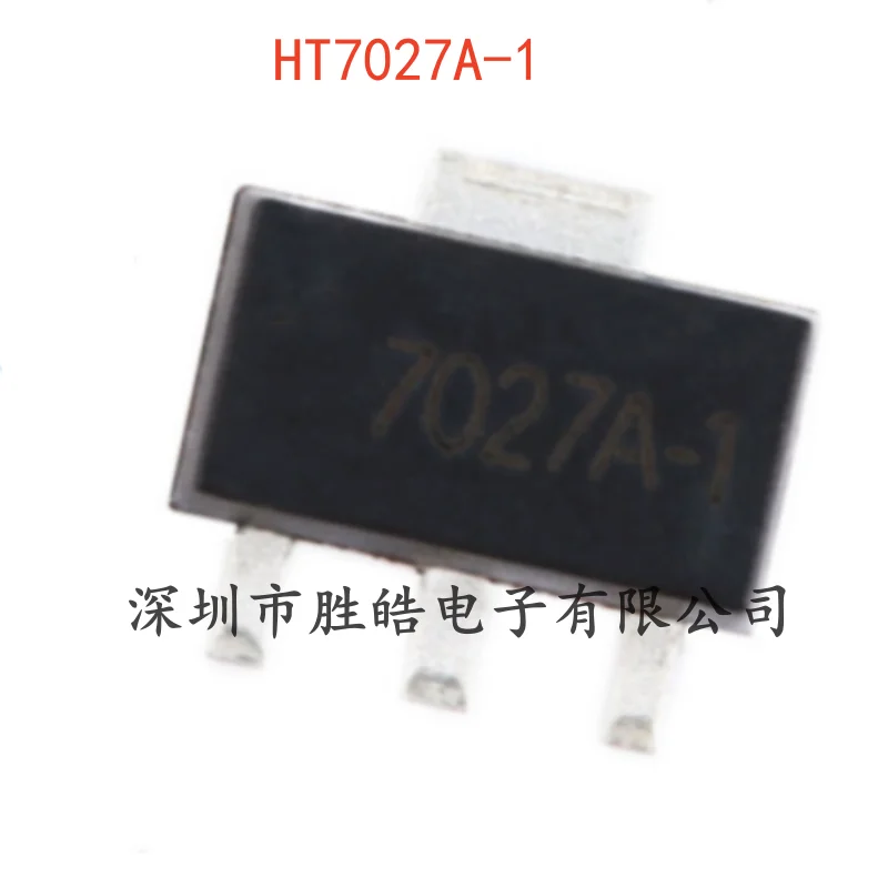 

(10PCS) NEW HT7027A-1 MCU Monitor Chip Low-power Voltage Detector SOT-89 HT7027A-1 Integrated Circuit