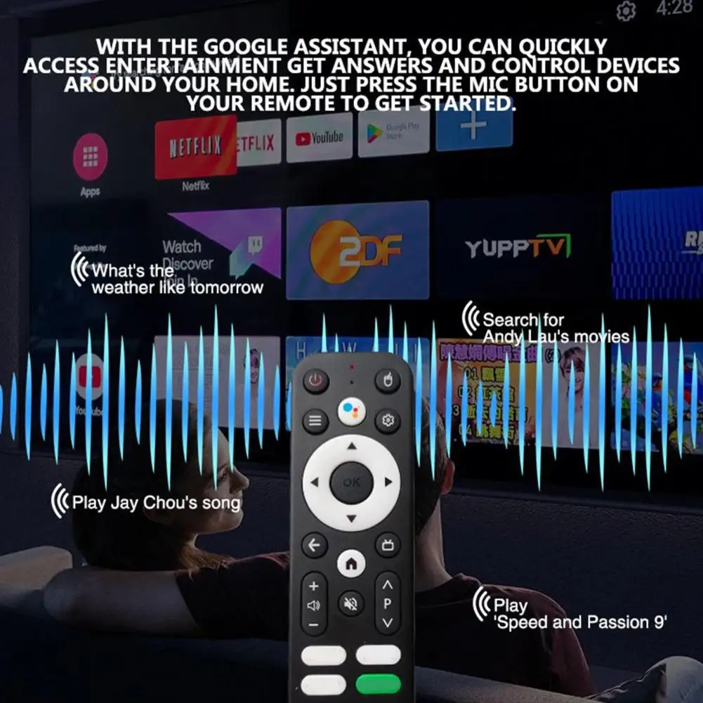 D9S Smart TV Box V4.1 4K Высокое разрешение ОС Android 12.0 Двойной Wi-Fi 2 4G/5G ГБ ОЗУ 8 ПЗУ ATV