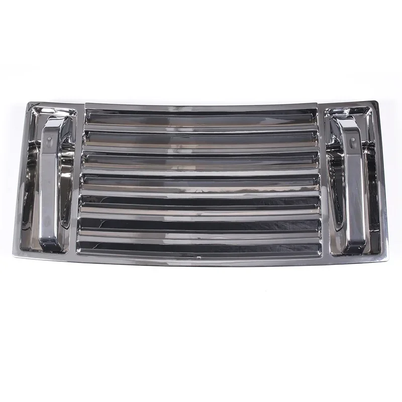Для 2006-09 Hummer H2 ABS ярко-серебристый автомобильный Стайлинг переднего капота