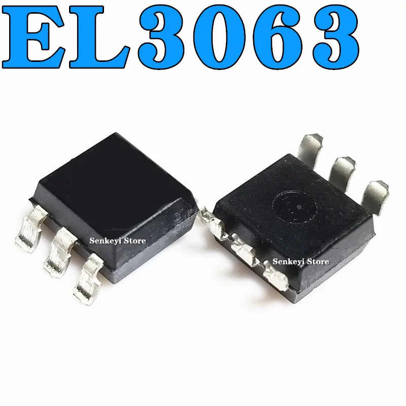 

New original EL3063 SMD SOP6 black triac EL3063S(TA)