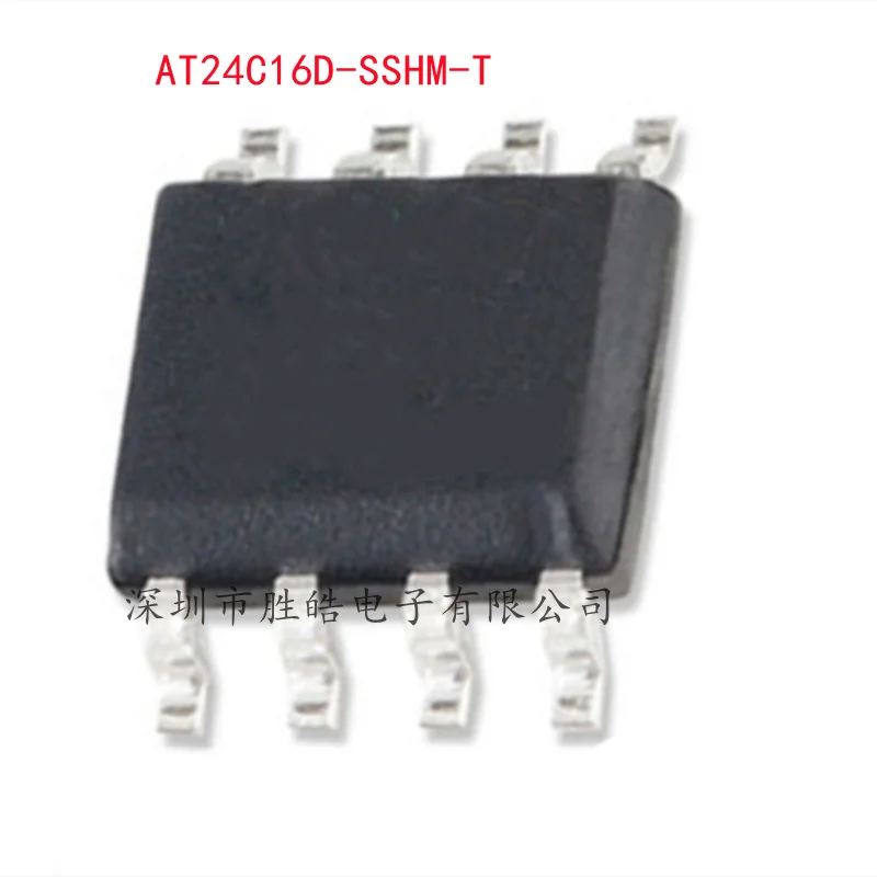 

(10PCS) NEW AT24C16D-SSHM-T AT24C16D 16DM 16DMB SOP-8 D Version Integrated Circuit AT24C16D-SSHM-T