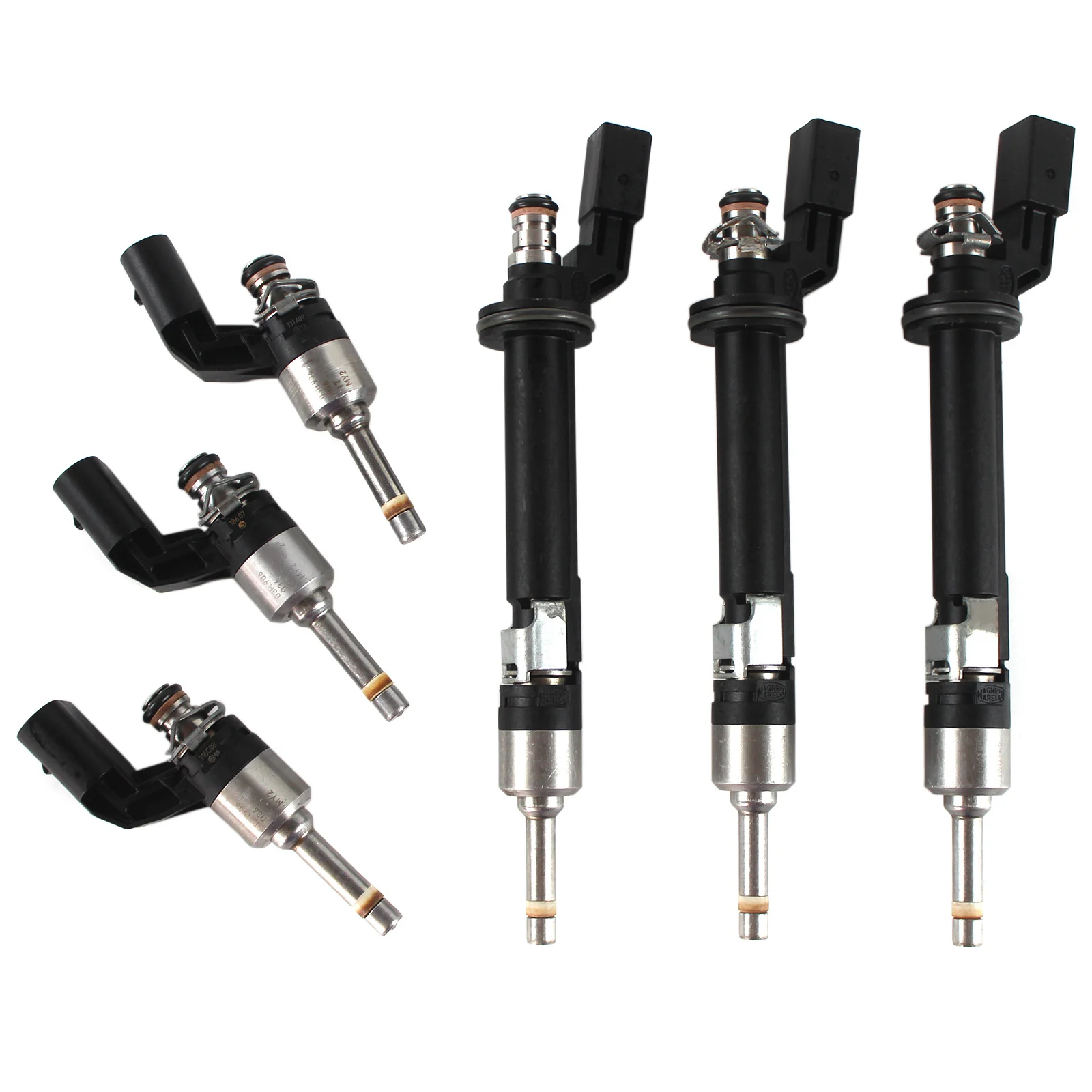 

3 шт. Верхние и 3 шт. нижние топливные инжекторы для Audi Q7 VW CC Passat Touareg 3,6 л V6 03H906036A 03H906036F 03H906036