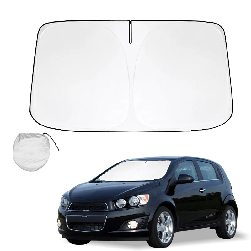 

Солнцезащитный козырек на лобовое стекло для Chevrolet Sonic T300 2016, солнцезащитный козырек, складные блоки, УФ-лучи, сохраняйте автомобильный кулер
