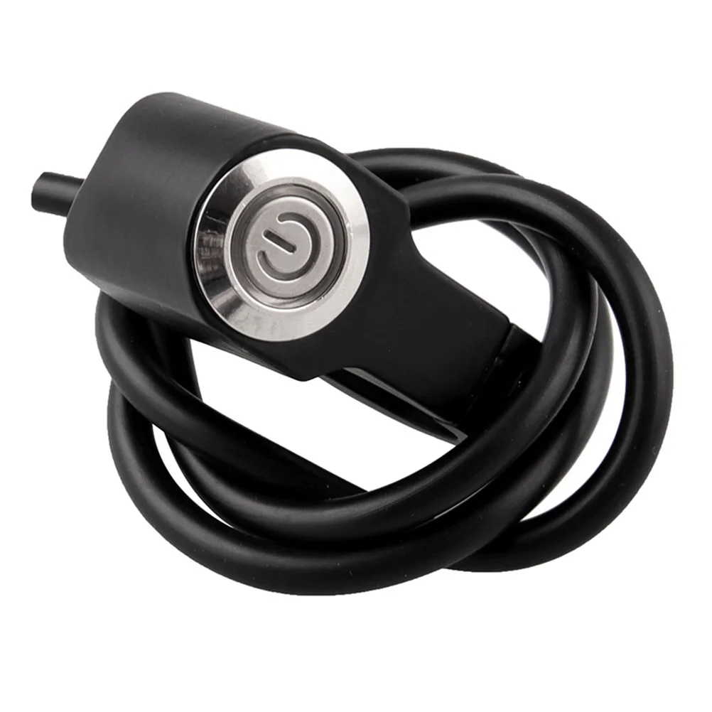 

7/8 inch 22mm Handlebar Switch Motorcycle Self-lock Brake Light Switch Replacement Modification Part for Motorbike - Red Light