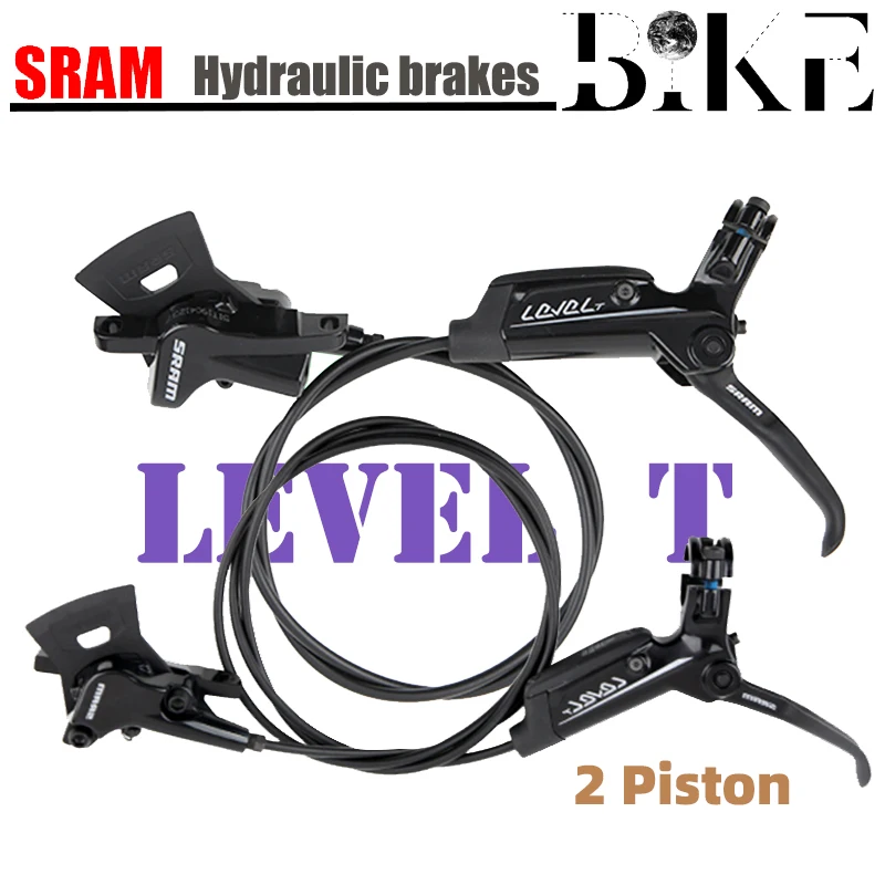 

SRAM уровень T MTB 2-поршни Гидравлический дисковый тормоз 850-1600 мм 1500 мм передние и задние черные велосипедные аксессуары