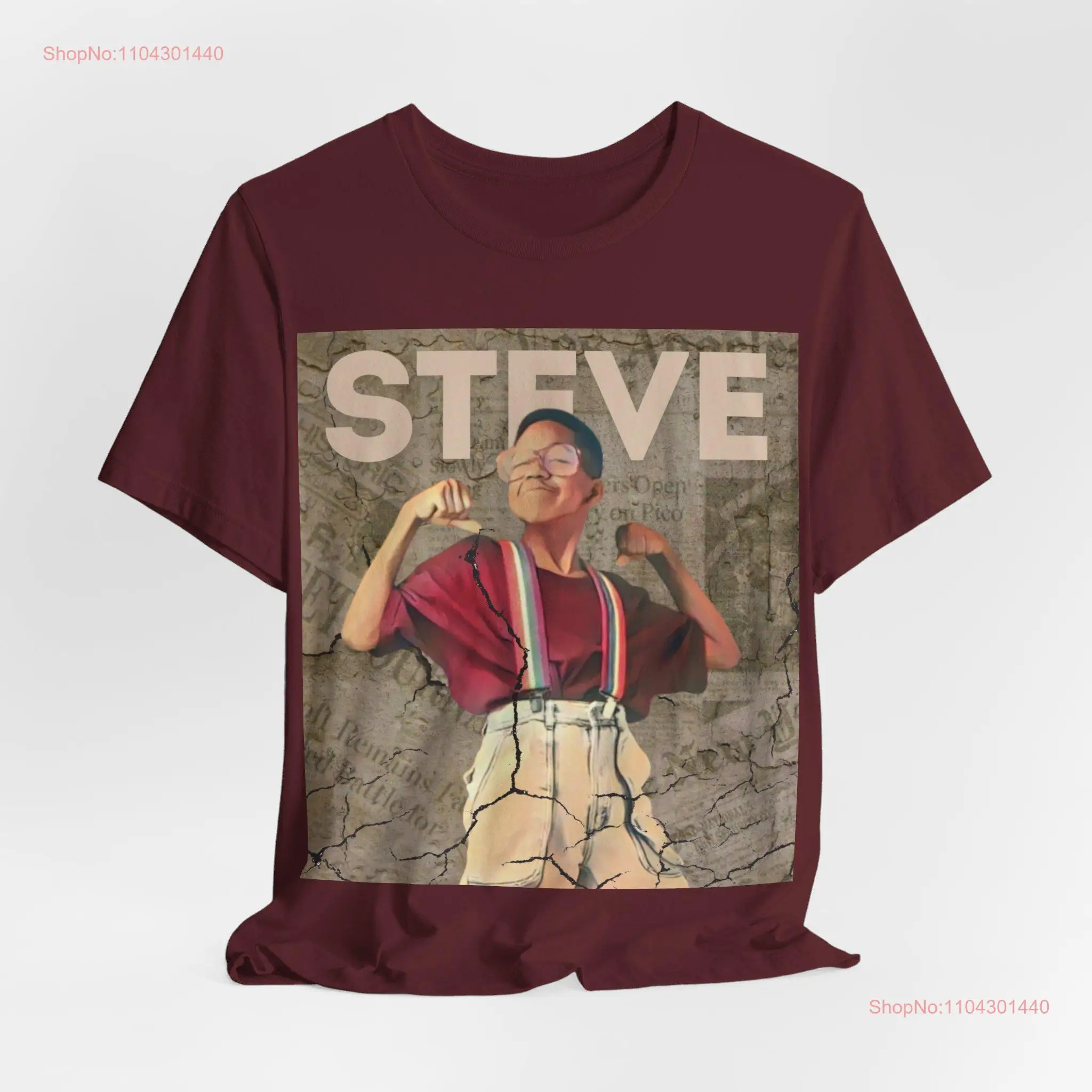 Футболка Steve Jersey с длинными или короткими рукавами