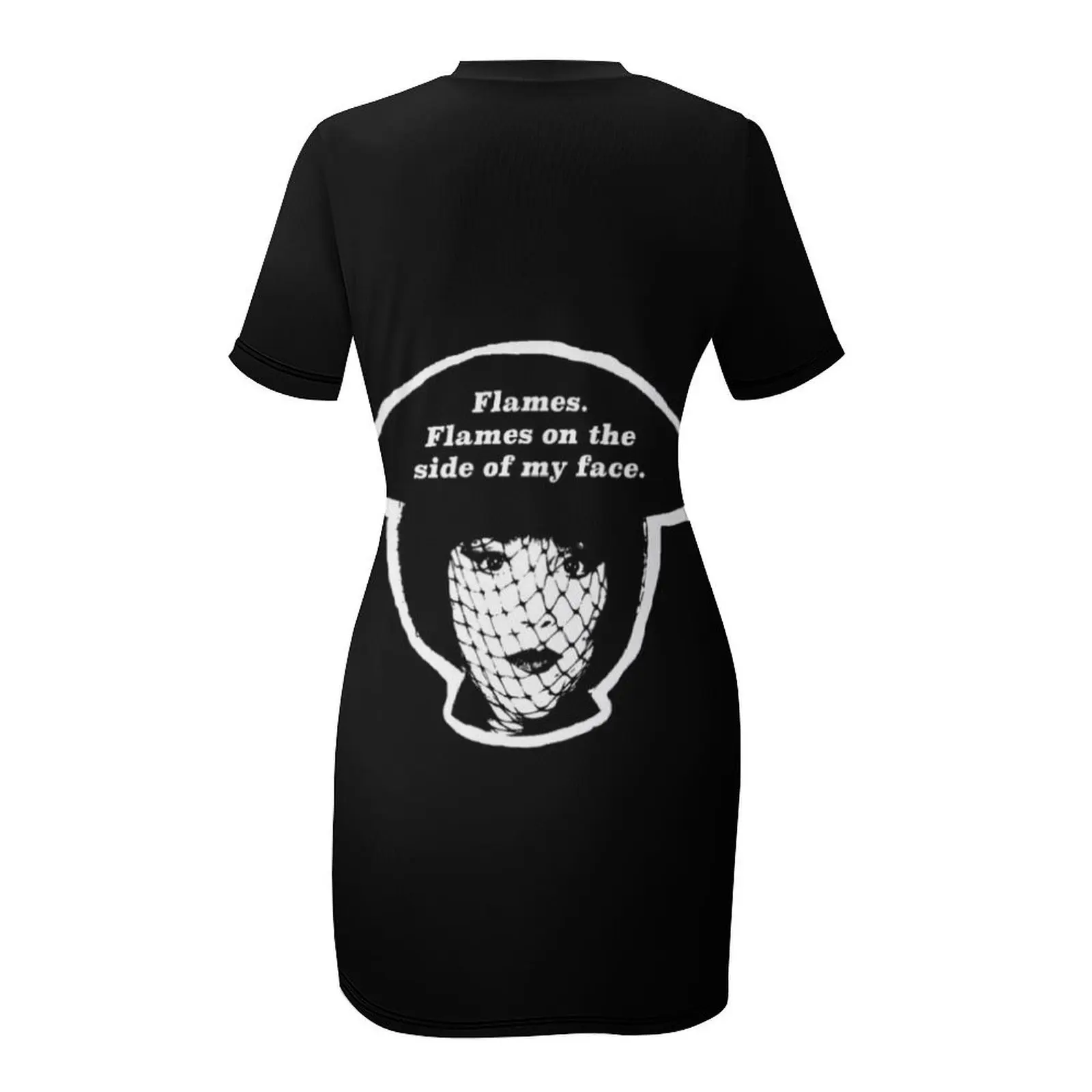 Платье Flames on the Side of My Face с короткими рукавами платье на день рождения для женщин
