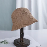 2022 new womens bucket hat wreath weaving style caps woman luxury hat fisherman hat ladies summer sun beach hat