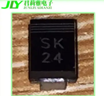 100pcs 100% orginal new SK24 Schottky Diode 2A 40V SMB DO-214AA S K24 SK 24 K 2 4 SK2