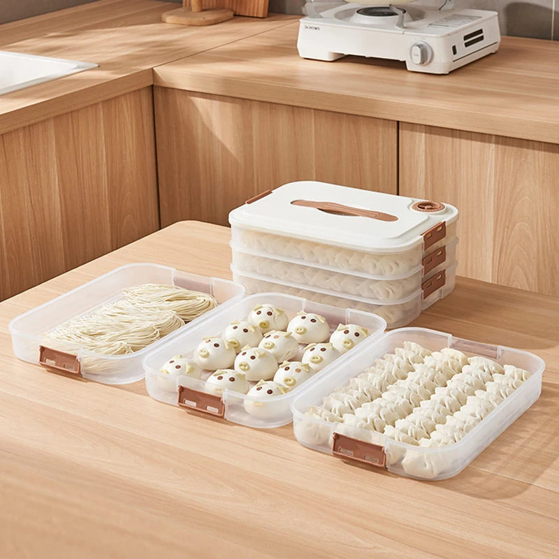 Бытовой Контейнер Для Хранения Пищевых Продуктов Пельменей Быстрое