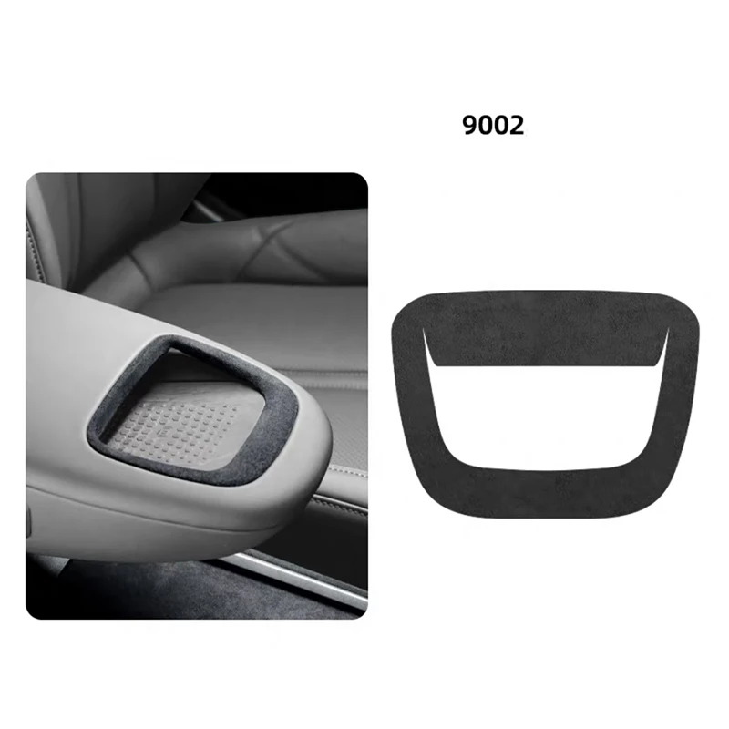 

Для ZEEKR X 2023 2024 центральное управление Беспроводная зарядная рамка замшевая защита декоративная наклейка Алькантара аксессуары для интерьера