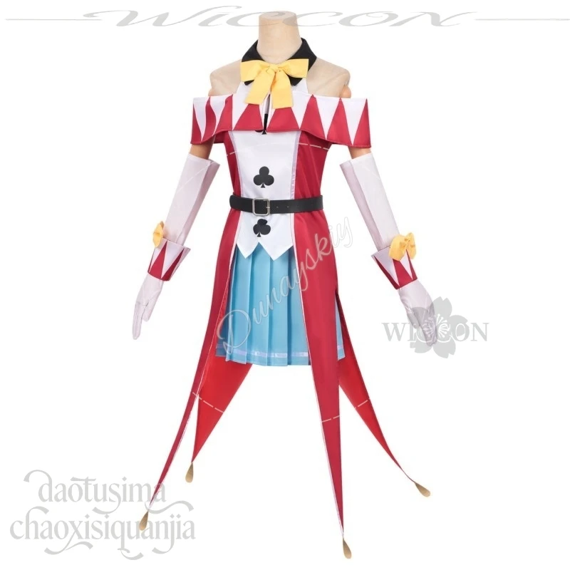 Фото Карнавальный костюм шутеля на Хэллоуин Mahou Shoujo ‌   Косплей-костюм Ruche Luvis из аниме «Изгнанный рыцарь»: парик с шапкой №4