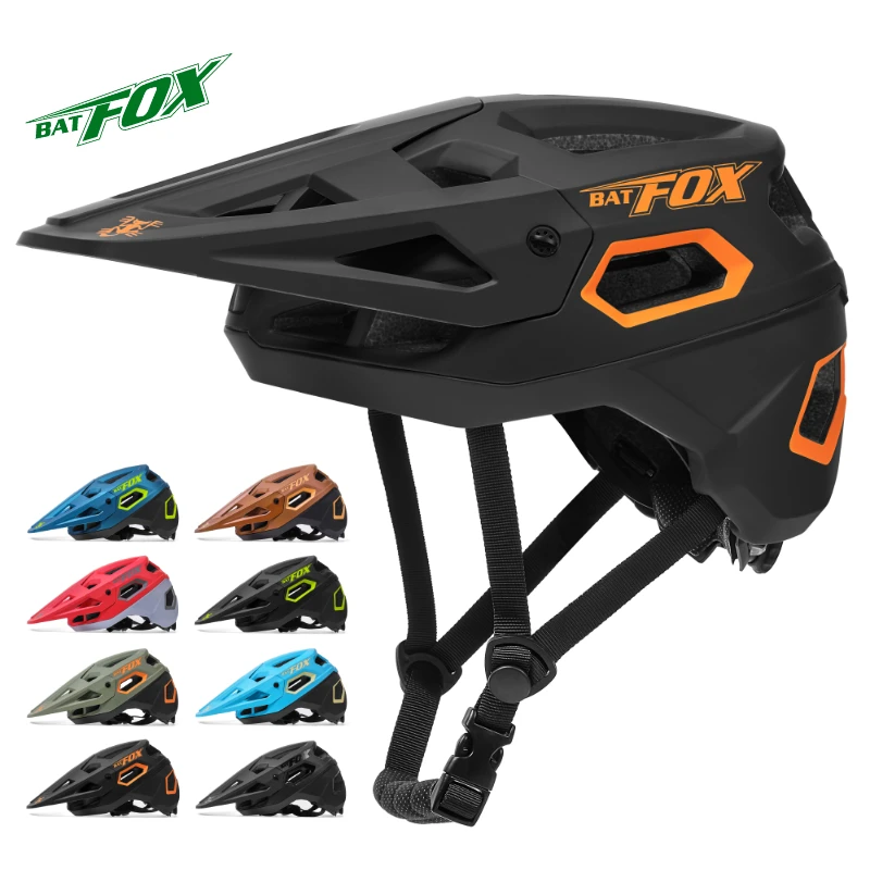 

BATFOX New Bicycle Cycling Helmet City Safety Ultralight Road Bike Helmet Red MTB Outdoor Mountain Sports Cap Casco Ciclismo mtb