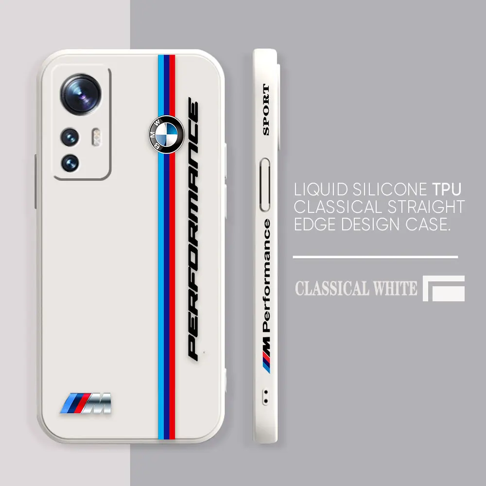 Phone Case For Xiaomi 13 12 12T 12S 11 11T 10 10S 9 8 Pro Ultra Lite Case Cover Funda Cqoue Shell Capa Luxury M3-BMW Sports Car
