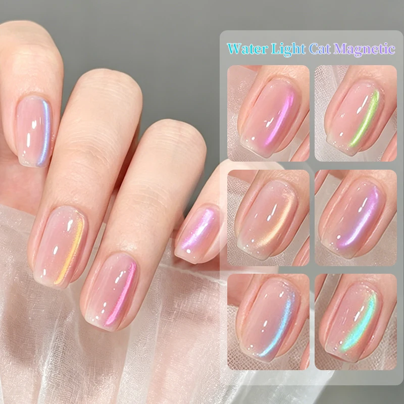 BORN PRETTY 10 мл Гель-лак Aurora Water Light Cat Magnetic с эффектом хрустального блеска, цветной, УФLED, стойкий, для маникюра (art.: 3920da0fe111f) - 3920da0fe111f