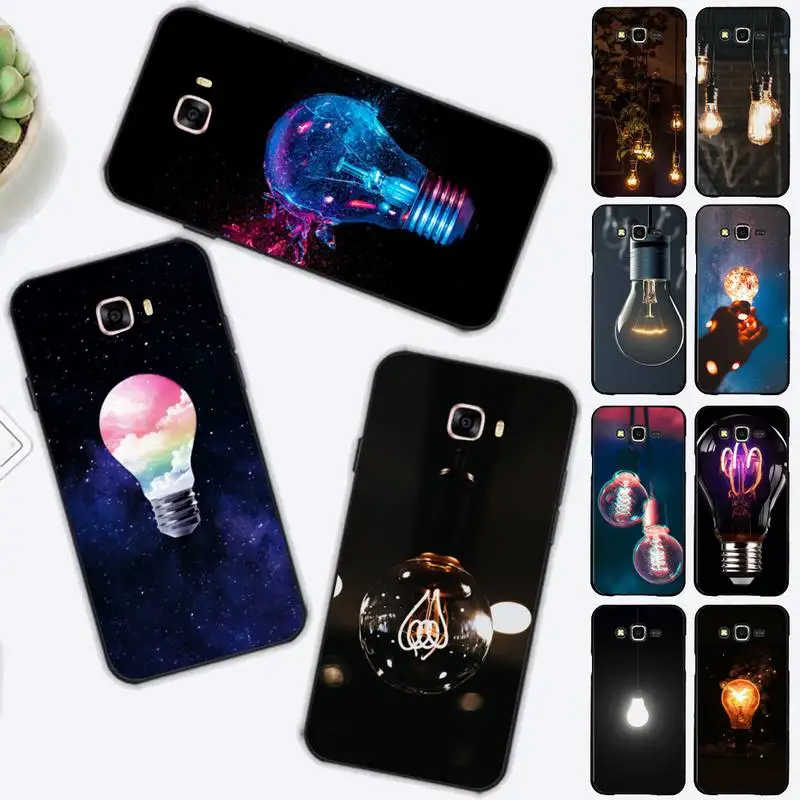 

Light bulb Phone Case for Samsung J 2 3 4 5 6 7 8 prime plus 2018 2017 2016 core