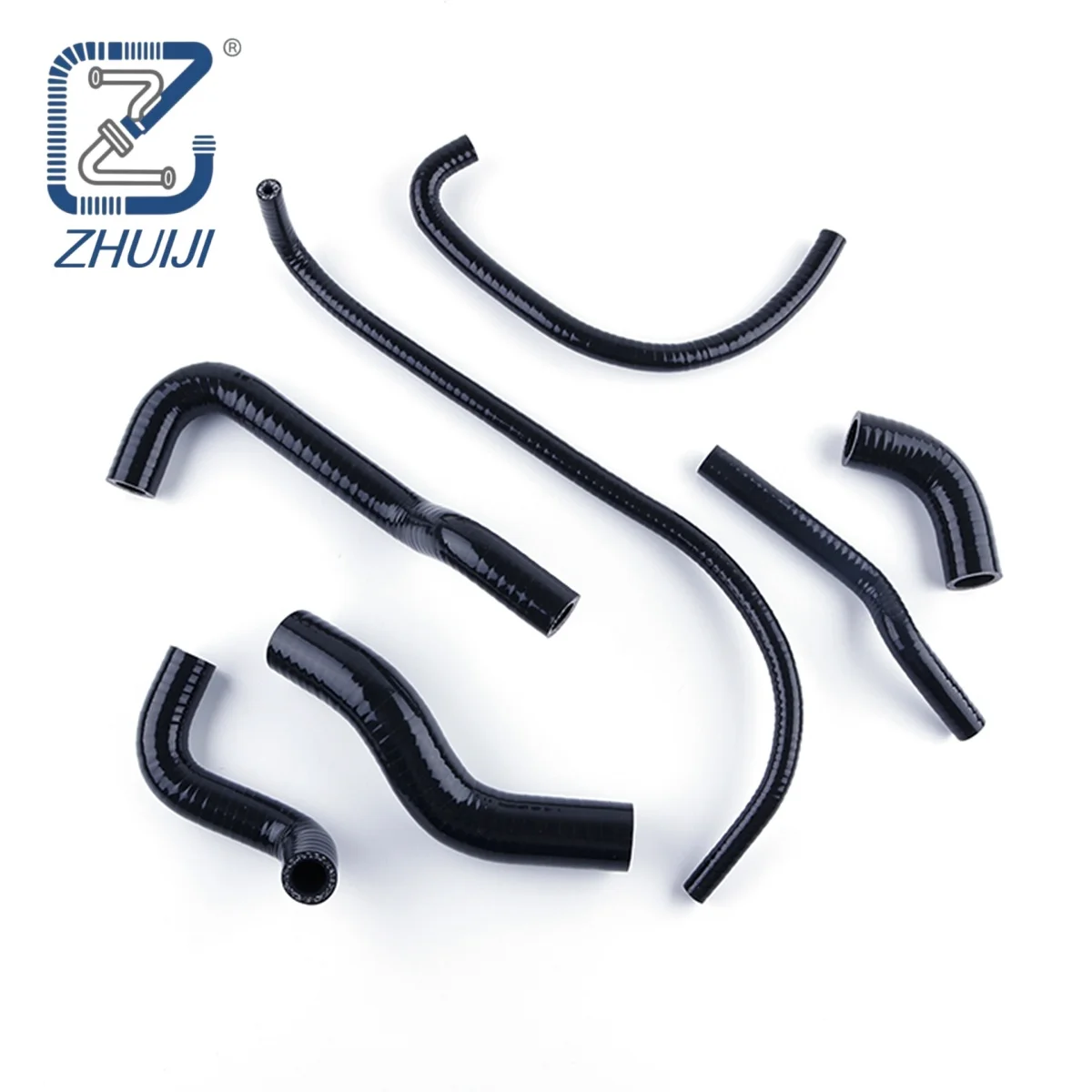 Фото Силиконовая труба ZHUIJI подходит для Honda Shadow VT 750 Aero 750 VT750 VT750C 2007-2009 годов, комплект шлангов охлаждающей жидкости радиатора мотоцикла №2