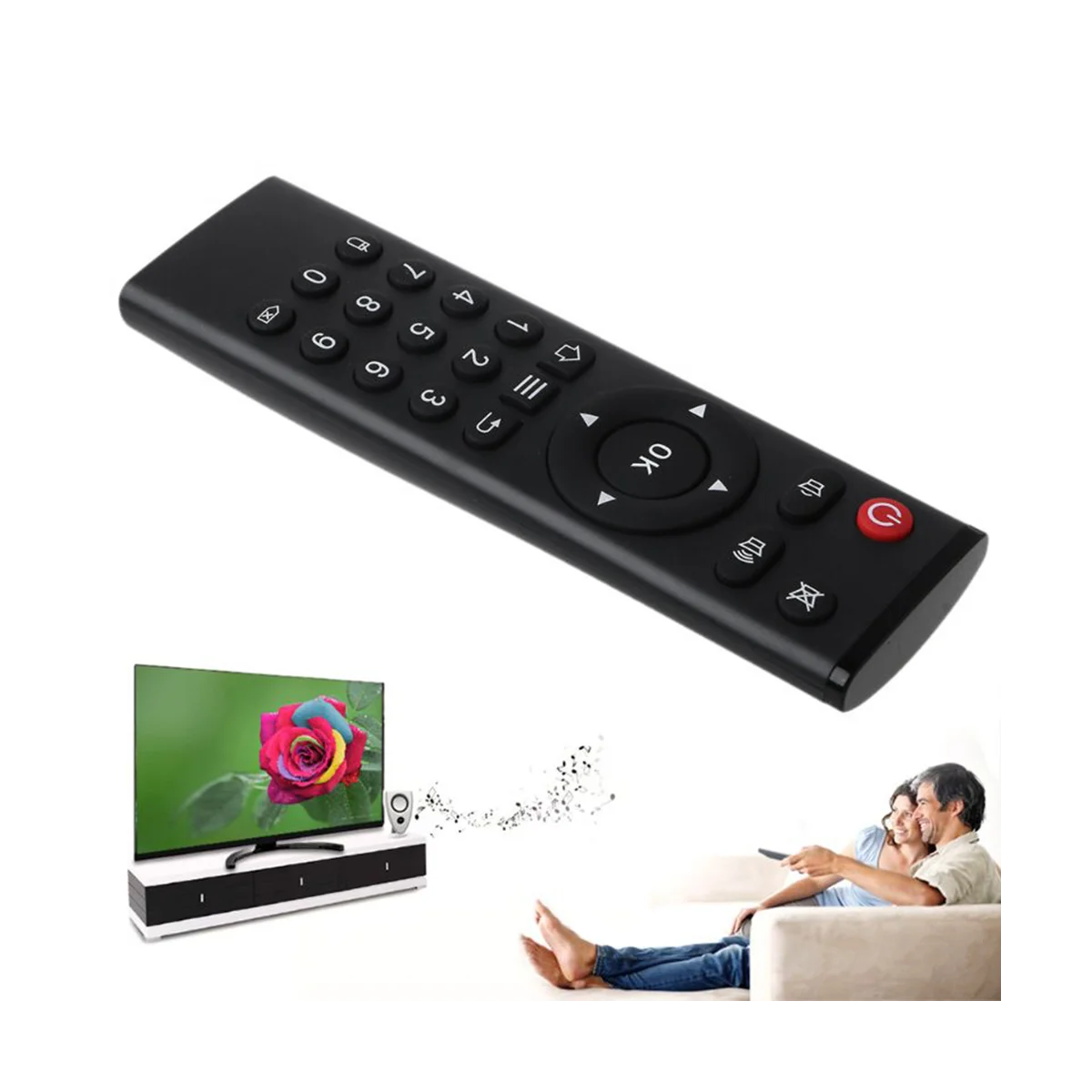 Пульт дистанционного управления совместимый с Tanix TX3 TX6 TX8 TX5 TX92 TX9 Pro TV запасной