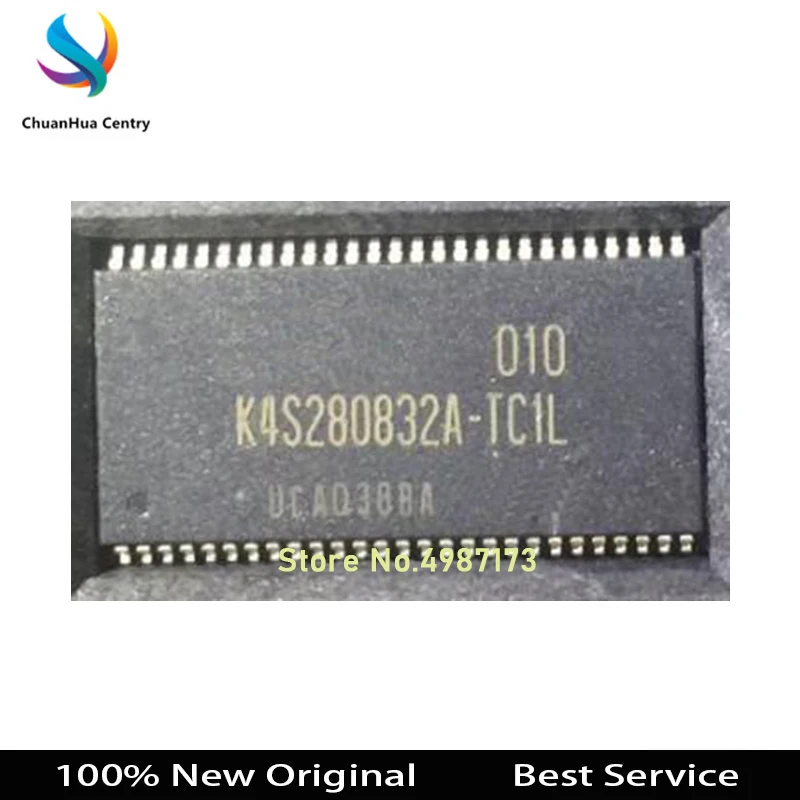 1 шт./лот K4S280832A-TC1L TSSOP54 Новый и оригинальный в наличии