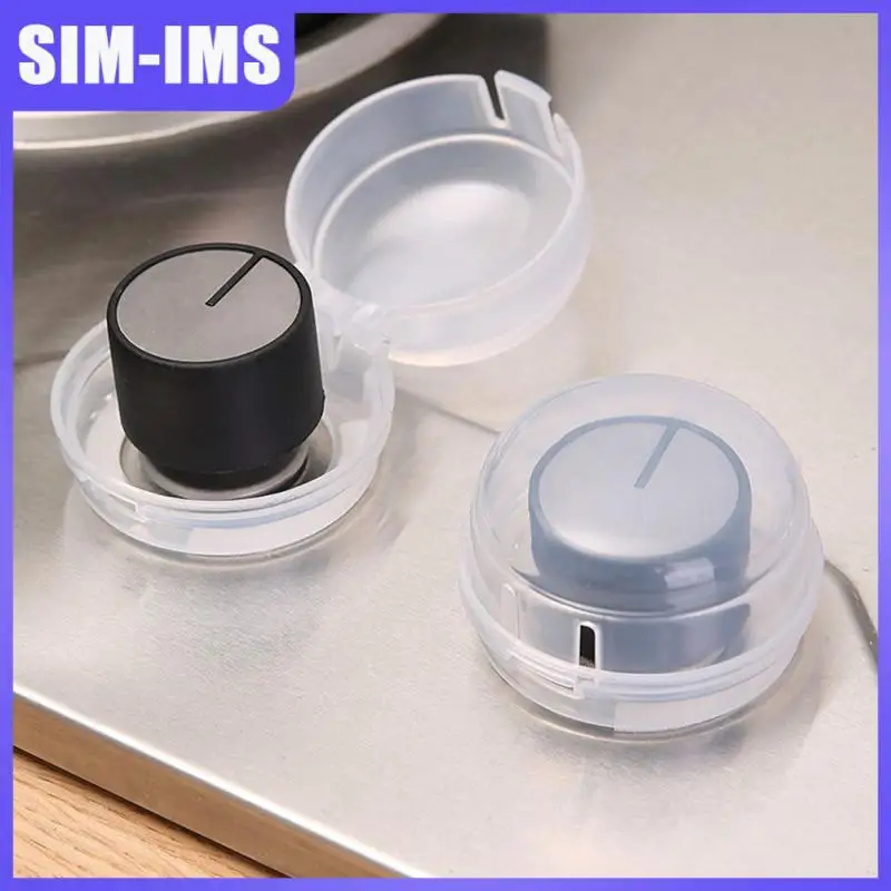 

2/4/6PCS Universal Covers Lid Lock Non-stick Control Switch Cooker Cover Oil-proof Burner Protect Kitchen Accessories