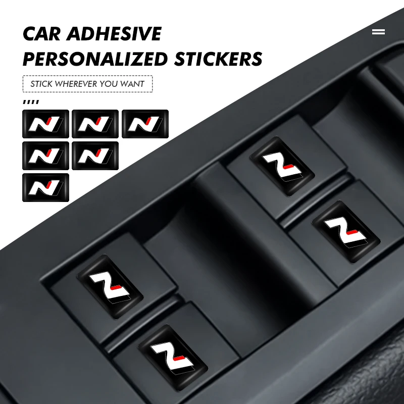 10/20/30 шт. самоклеящиеся наклейки с логотипом автомобиля персонализированные для