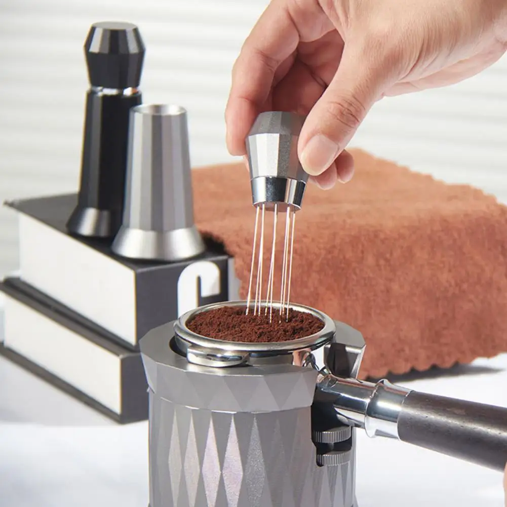 

Detachable Coffee Distributor Base Design Stainless Steel Anti-Corrosion Espresso Stirring Needles for Home